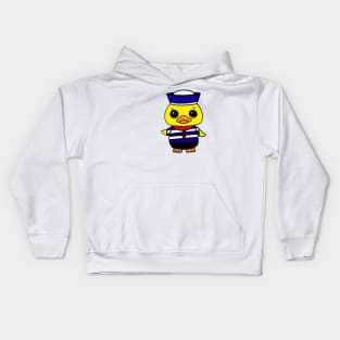 baby ducky sailor Kids Hoodie